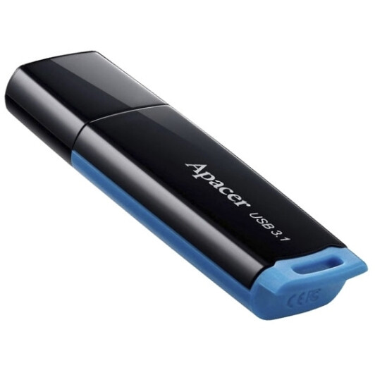 Флешка Apacer AH359 Black/Blue 64 ГБ