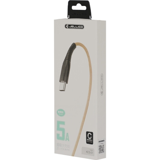Кабель Jellico KDS-51 RL058015 USB - type-C 1,2 м