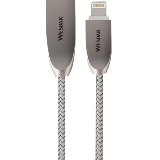 Кабель Wesdar T10 RL046821 USB - Apple Lightning 1 м