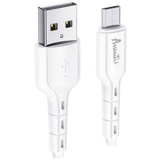 Кабель Avantis Novel A110-WH USB - Micro USB 1 м