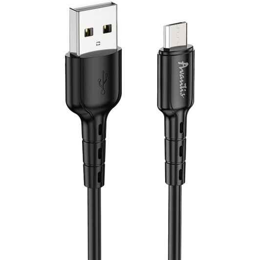 Кабель Avantis Novel A110-BK USB - Micro USB 1 м