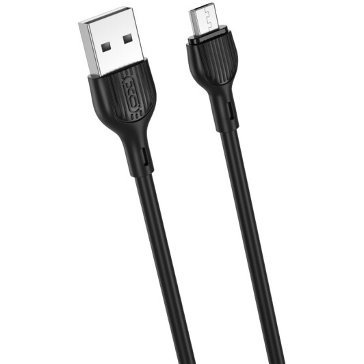 Кабель XO NB200 NB200-M-BK USB - Micro USB 1 м