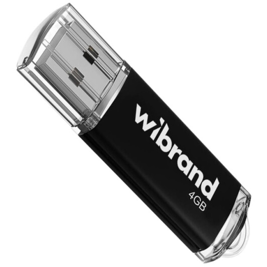 Флешка Wibrand Cougar Black 4 ГБ