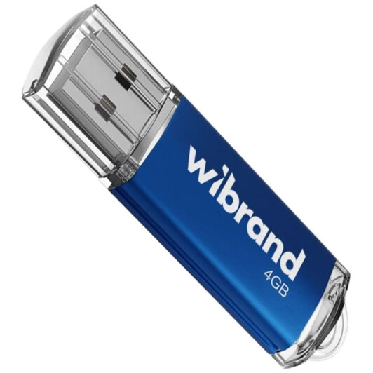 Флешка Wibrand Cougar Blue 4 ГБ