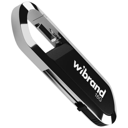 Флешка Wibrand Aligator Black 16 ГБ