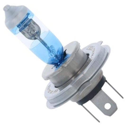 Автолампа ERA Brighter +100% H4 P43t-38 60 W прозрачно-голубая E114BR-1C