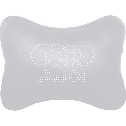 Подушка-підголовник StatusCASE білий Audi ap0011502