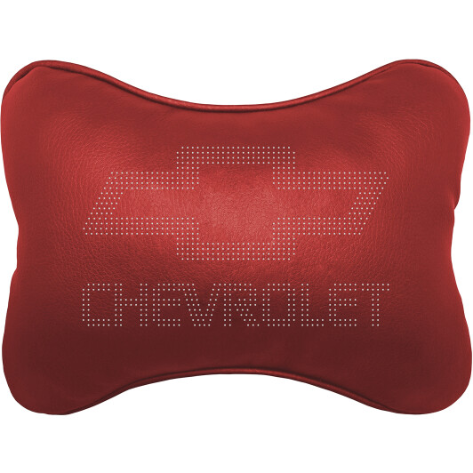 Подушка-підголовник StatusCASE червона Chevrolet ap0012502