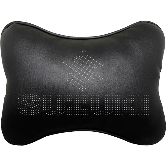 Подушка-підголовник StatusCASE чорна Suzuki ap004802