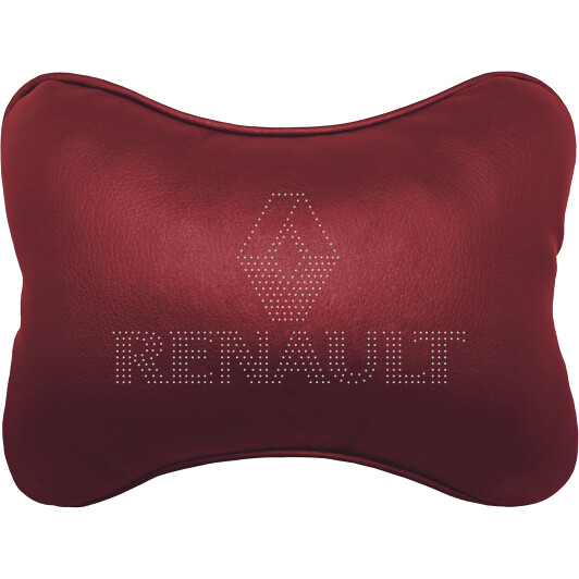 Подушка-подголовник StatusCASE бордовый Renault ap009602