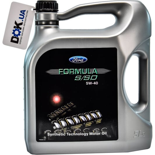 Моторна олива Ford Formula S/SD 5W-40 5 л на Ford Mustang