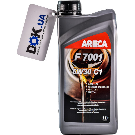 Моторное масло Areca F7001 C1 5W-30 1 л на Audi Q3