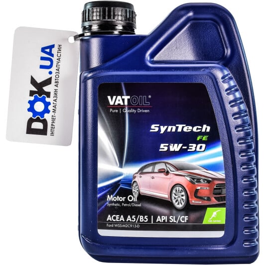 Моторное масло VatOil SynTech FE 5W-30 1 л на Toyota Camry