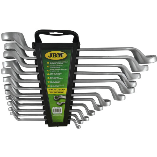 Набір ключів накидних JBM 50889 6-32 мм 12 шт