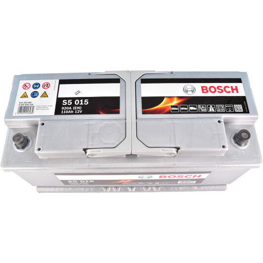 Аккумулятор Bosch 6 CT-110-R S5 Silver Plus 0092S50150