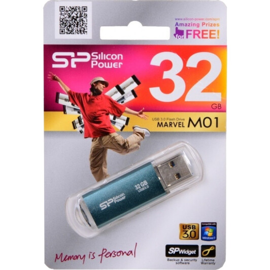 Флешка Silicon Power Marvel M01 32 ГБ