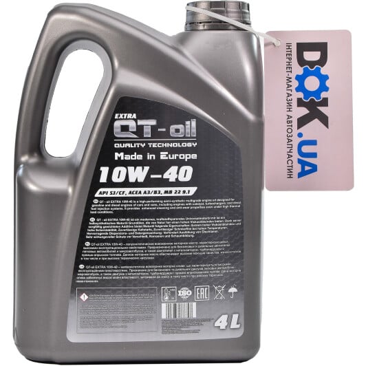 Моторное масло QT Extra 10W-40 4 л на Ford Galaxy