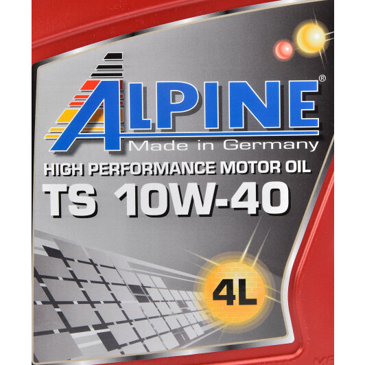 Моторное масло Alpine TS 10W-40 4 л на Peugeot 205