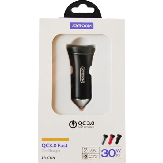 Usb зарядка в авто Joyroom C08 RL058019