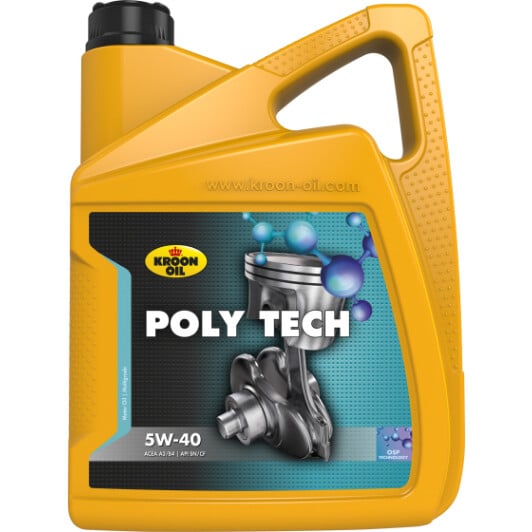 Моторное масло Kroon Oil Poly Tech 5W-40 5 л на BMW X1