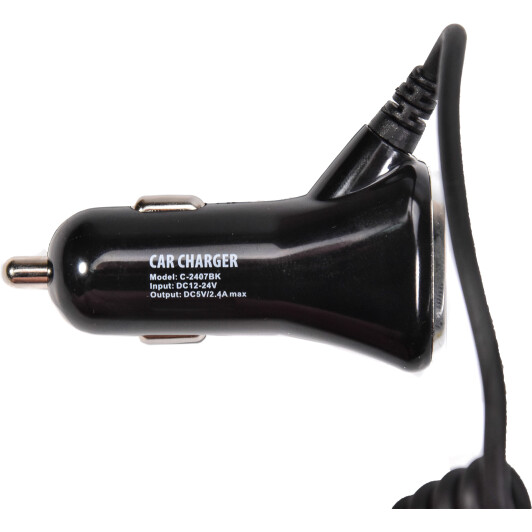 Usb зарядка в авто Pulso C-2407BK