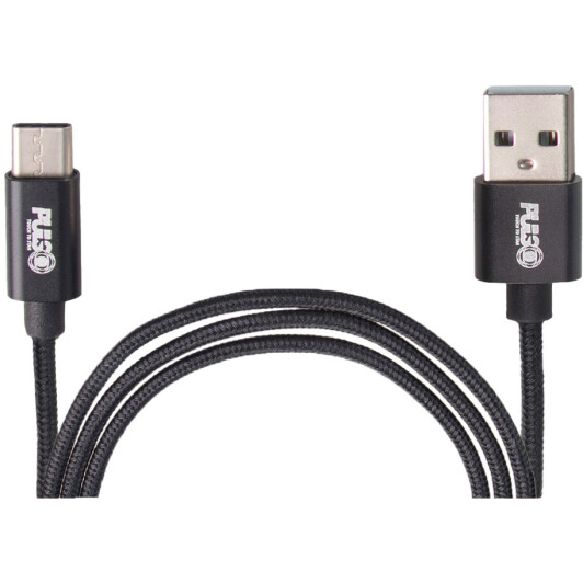 Кабель Pulso CC-1801CBK USB - USB type-C 1 м