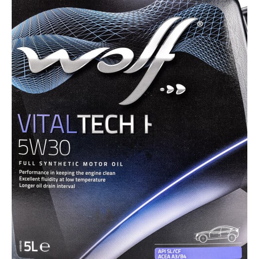 Моторное масло Wolf Vitaltech 5W-30 5 л на Citroen Xantia