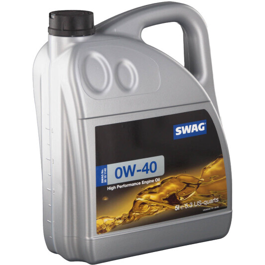 Моторное масло SWAG 0W-40 5 л на Opel Vivaro