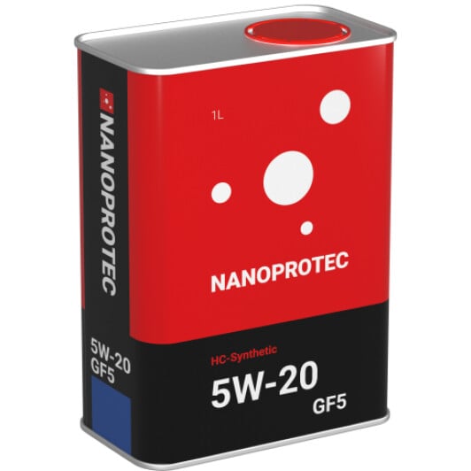 Моторное масло Nanoprotec GF5 HC-Synthetic 5W-20 1 л на MG ZR