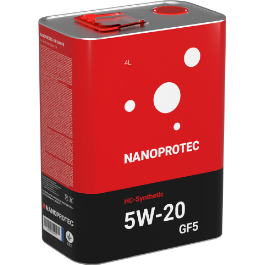 Моторна олива Nanoprotec GF5 HC-Synthetic 5W-20 4 л на Audi R8