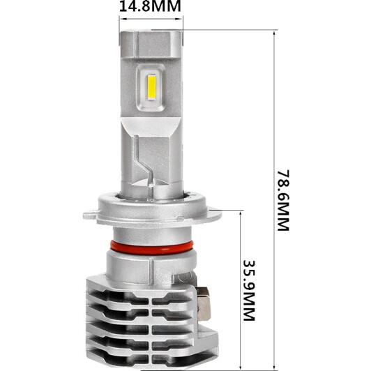 Автолампа Prime-X MINI H7 PX26d 20 W 2000000016016