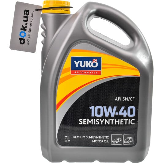 Моторное масло Yuko Semisynthetic 10W-40 5 л на Ford Grand C-Max
