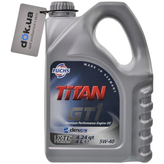 Моторное масло Fuchs Titan Gt1 5W-40 4 л на Nissan Laurel