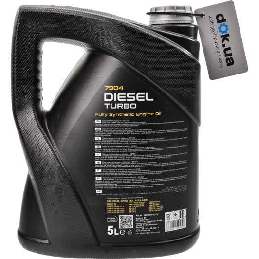 Моторное масло Mannol Diesel Turbo 5W-40 5 л на Chrysler Voyager