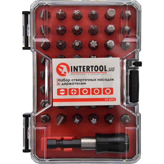 Набір бит з тримачем Intertool VT-3373 44 шт.