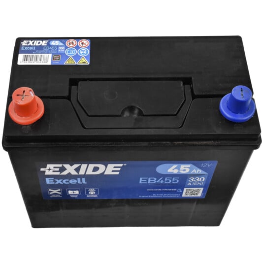Акумулятор Exide 6 CT-45-L Excell EB455