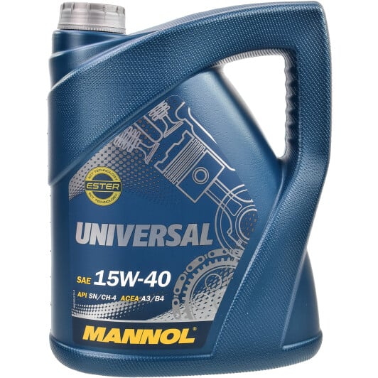 Моторна олива Mannol Universal 15W-40 5 л на Chevrolet Malibu