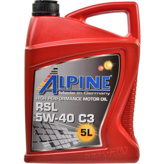 Моторна олива Alpine RSL C3 5W-40 5 л на MINI Countryman