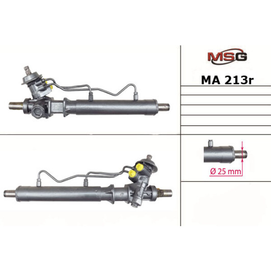 Рулевая рейка MSG Rebuilding ma213r для Mazda MX-3