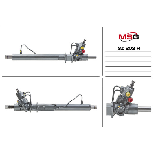 Рульова рейка MSG Rebuilding sz202r