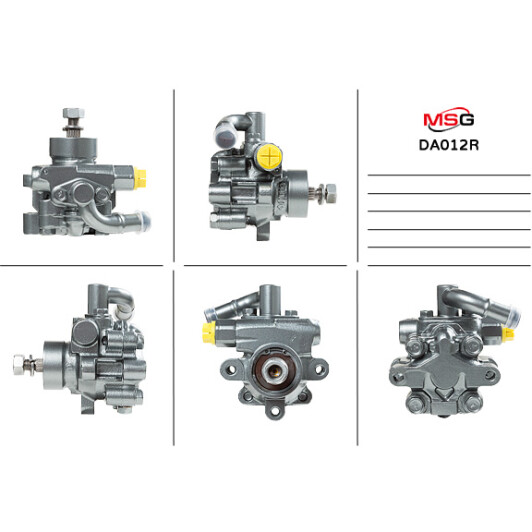 Насос ГУР MSG (відновлення) da012r
