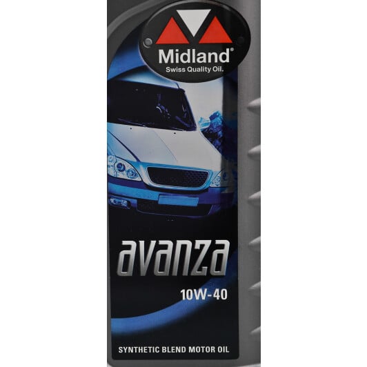 Моторна олива Midland Avanza 10W-40 1 л на Lada 2110