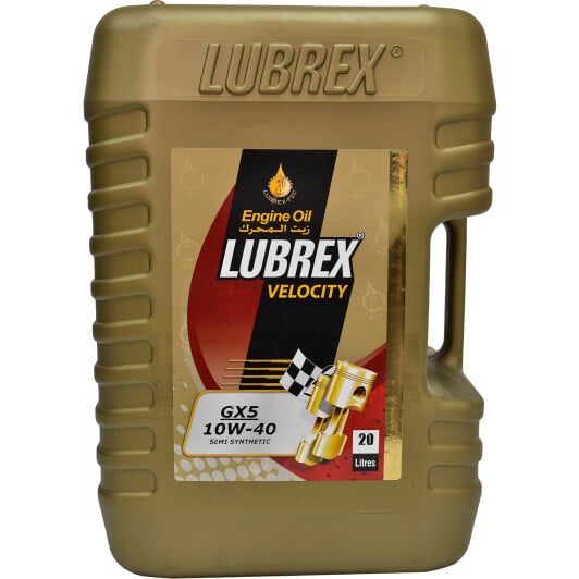 Моторное масло Lubrex Velocity GX5 10W-40 20 л на Citroen DS4