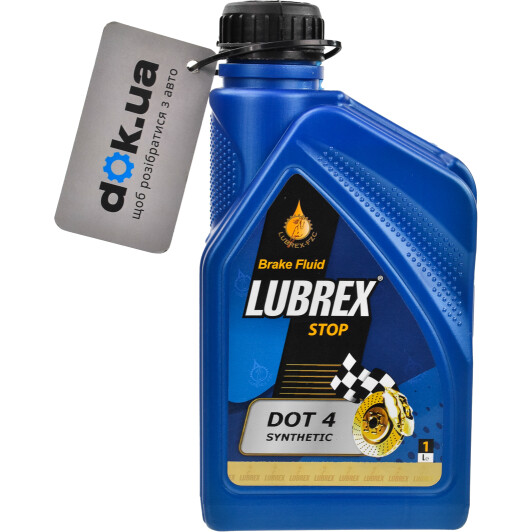 Тормозная жидкость Lubrex Brake Fluid DOT 4