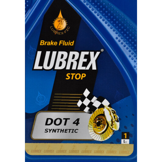 Тормозная жидкость Lubrex Brake Fluid DOT 4