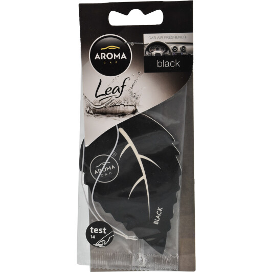 Ароматизатор Aroma Car Leaf Black