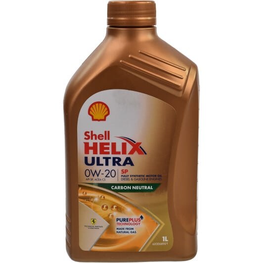 Моторное масло Shell Helix Ultra SP 0W-20 1 л на Kia Retona