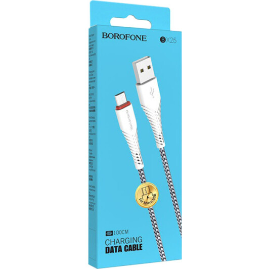 Кабель Borofone BX25 BX25MW USB - Micro USB 1 м
