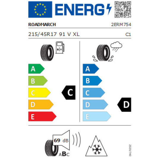 Шина Roadmarch WinterXPro 888 215/45 R17 91V XL