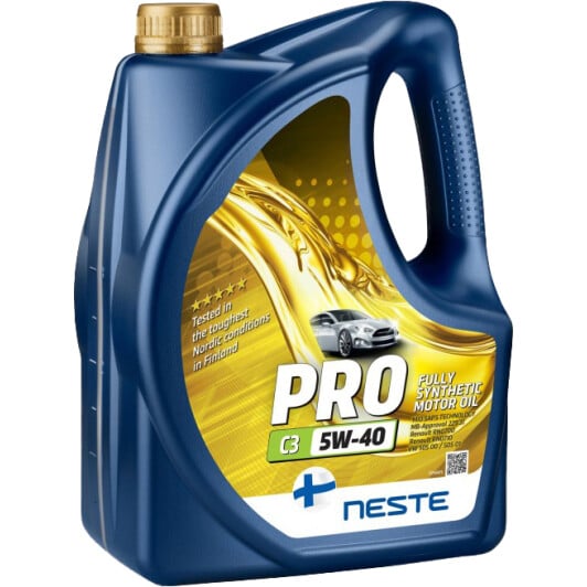 Моторное масло Neste Pro С3 5W-40 1 л на SsangYong Korando